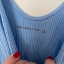 Abercrombie & Fitch Blue Bodysuit Size L Photo 2