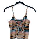 Arizona Jean Company SZ S horizontal striped cropped tank Photo 2