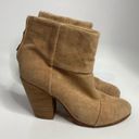 Rag and Bone  Newbury Canvas ankle boots camel size 9.5 Photo 3