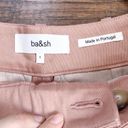 Ba&sh  • Maiwen Pleated Trousers pants high waist Blush pink tapered carrot leg Photo 4