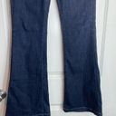 Pilcro  Dark Wash Low Rise Flare Leg Jeans Size 27 Photo 2