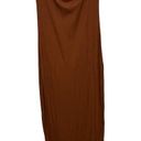 See You Monday  Brown strapless Dress Size X-Large NWT Photo 0