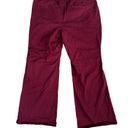 Lane Bryant  Pants Size 22 Plum Cotton Flared Pockets Modal Spandex Photo 2