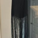 fringe black skirt Photo 0