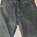 Everlane  Jeans Womens 29 Black Denim Straight High Rise Raw Hem Casual Photo 2