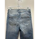 White House | Black Market  Women's Slim Crop Jeans Blue Denim Size 00 Pocket Detai Photo 5