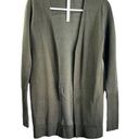 Lululemon  City Street Cardigan Women's 4 Heathered Camo Green Knit Lightweight Photo 0