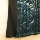 Calvin Klein {L}  Performance Down Filled Puffer Vest Black Teal Blue Photo 4