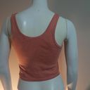 Guess  Belle Fille Pink Cropped Tank Top (Small) Photo 3