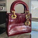 Christian Dior  Micro Diorissimo Patent Leather MM Lady Handbag, w/DIOR Keychain Photo 1