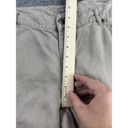 J.Jill  Chambray Pants Womens 12 Beige Lightweight Zip Fly Pockets Straight Leg Photo 4