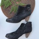 Paul Green  Womens Boots Ankle Leather Black Booties Winter 5.5 Photo 2