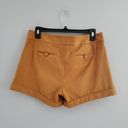 Krass&co Eva Mendes NY& Tan Faux Suede Cuffed Shorts 4 Photo 1