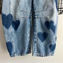 Free People We The Free Mid-Rise Good Luck Heart Jeans Photo 3