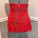 Victoria's Secret  SexyLittle Things Nightie Babydoll Redfeather Mesh Size Medium Photo 3