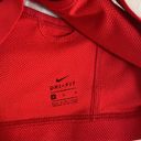 Nike High Neck Red Sports Bra Photo 2