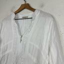 lungo l'arno Lungo L’arno Linen Peasant Blouse 3/4 Sleeves Lace Top Photo 1