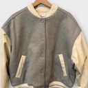 Good American  Varsity Bomber Jacket  Size L/XL Photo 3