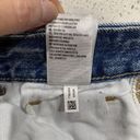 American Eagle  Size 8 Curvy Mom Jeans High Rise Distressed Rips Torn Thrashed Photo 9