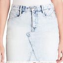 Jessica Simpson  skirt infinite denim Escondido Y2K style light wash Size 27 NWT Photo 0