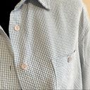 Christopher & Banks  Button down shirt Size Small. Blu/black check Photo 2