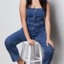 Good American  belted corset denim jumpsuit size 2 medium Photo 1