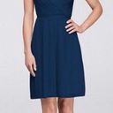 David's Bridal David’s Bridal Bridesmaid’s Dress Navy   Photo 0