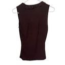 A Byer Chocolate Brown Y2K Ruffle Tank Photo 2