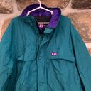 CB Sport Vintage Blue Green  Zip Up Windbreaker Bomber Jacket Photo 1