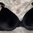 Natori Bra Black Body Double with Lace Full Fit, size 34DD Photo 9