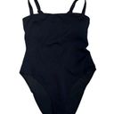 Good American NWT  Sculpt Corset One Piece Swimsuit Black Plus Size 6  3XL Photo 2