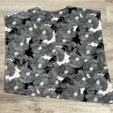 Tommy Hilfiger Black & White Floral Print Short Sleeve High Low Blouse Size M Photo 5