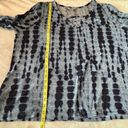 Absolutely Famous  Women's 3X Plus Blue Knit Soft Abstract Design Top Photo 9