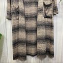 LuLaRoe  Ombre Heather Striped Sarah Duster Cardigan size S Small Photo 3