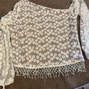 Majorelle  lace floral blouse small Photo 1