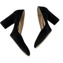 Gianvito Rossi  Linda Black Suede Block Heel Classic Pumps 40 Photo 3