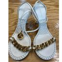 Bottega Veneta  Dot Chain Ankle Strap Sandals
NWOB size 38.5 (s18) Photo 4