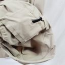 Mountain Hardwear  Khaki Stretch Woven Zip Front Hiking Cargo Pants size 12 Photo 3