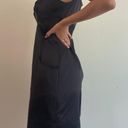 BCBGeneration Black Satin BCBG Dress Photo 2