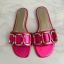 Bamboo Metallic Pink Sandals Photo 0