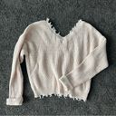 moon&madison Anthropologie moon & madison distressed sweater Photo 1