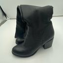 Barney’s New York Barneys New York Black Soft Leather Pull On Over The Knee Boots Size 40 Photo 7