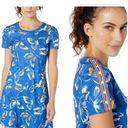 Adidas Dresses  X Farm Rio Butterfly Dress Blue T-shirt Sz XS Photo 1