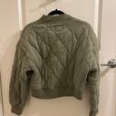 Abercrombie & Fitch Quilted Bomber Jacket Photo 4