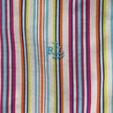 Ralph Lauren Lauren  Shirt Vertical Rainbow Stripes 3/4 Sleeves XL Photo 6