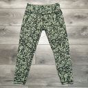 Sweaty Betty  Power Pocket Green Undercover Floral Print 7/8 Leggings Size Medium Photo 2