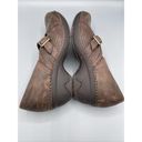 Patagonia  Brown Leather Cattail Clog Mary Jane Shoes Womens 9 Photo 7