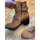 Donald Pliner  Darby Womens Brown Suede Buckle Side Zip Heel Boot Size 10M S5 Photo 2