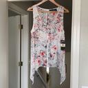 DKNY  Jeans Tank Top Floral Print Size Medium Photo 4