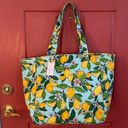 Vera Bradley  Lemon Grove Large Glenna Tote Bag NWT Photo 0